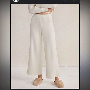 Haven Well Within Organic Cotton Wide Leg Knit Pant